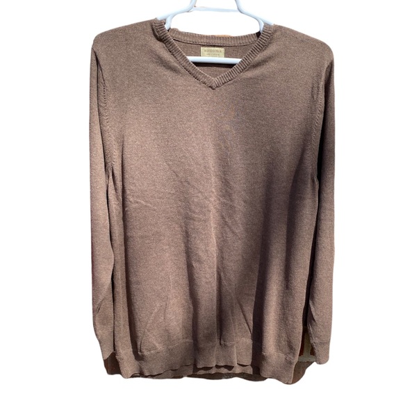 Sonoma Other - Sonoma Brown Cotton sweater Size XXL